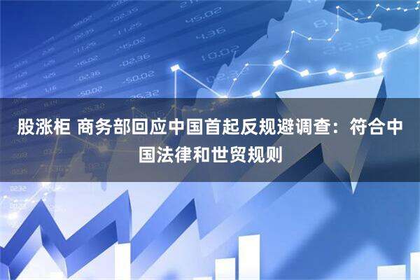 股涨柜 商务部回应中国首起反规避调查：符合中国法律和世贸规则